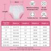 imageBIG ELEPHANT 10Pack Baby Potty Training Underwear Soft 100 Cotton Absorbent Training Pants for Boys ampamp Girls Ages 12M10YBlue Flowers