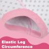 imageBIG ELEPHANT 10Pack Baby Potty Training Underwear Soft 100 Cotton Absorbent Training Pants for Boys ampamp Girls Ages 12M10YBlue Flowers