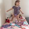 imageBIG ELEPHANT 10Pack Baby Potty Training Underwear Soft 100 Cotton Absorbent Training Pants for Boys ampamp Girls Ages 12M10YPurple Flowers