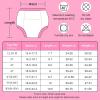 imageBIG ELEPHANT 10Pack Baby Potty Training Underwear Soft 100 Cotton Absorbent Training Pants for Boys ampamp Girls Ages 12M10YPurple Flowers