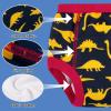 imageBIG ELEPHANT 10Packs Training Underwear Absorbent Toddler Potty Trained Pants for Boys and Girls 12 Months  9 YearsGreen Dinosaur