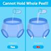 imageBIG ELEPHANT 6Pack Potty Training Pants  100 Cotton Absorbent Toddler Underwear for Boys and Girls 12M10YBlue Pangolin