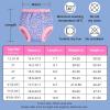 imageBIG ELEPHANT 6Pack Potty Training Pants  100 Cotton Absorbent Toddler Underwear for Boys and Girls 12M10YRed Mermaid