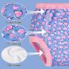 imageBIG ELEPHANT 6Pack Potty Training Pants  100 Cotton Absorbent Toddler Underwear for Boys and Girls 12M10YRed Mermaid