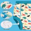 imageBIG ELEPHANT 6Pack Potty Training Pants  100 Cotton Absorbent Toddler Underwear for Boys and Girls 12M10YWhite Dinosaur