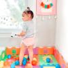 imageBIG ELEPHANT Potty Training Underwear  10 Pack 100 Cotton Absorbent Unisex Toddler Pee Pants for Boys GirlsPink