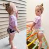 imageBIG ELEPHANT Potty Training Underwear  10 Pack 100 Cotton Absorbent Unisex Toddler Pee Pants for Boys GirlsPurple Butterfly