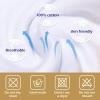 imageBIG ELEPHANT Potty Training Underwear  10 Pack 100 Cotton Absorbent Unisex Toddler Pee Pants for Boys GirlsPurple Butterfly
