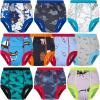 imageBIG ELEPHANT 10Pack Baby Potty Training Underwear Soft 100 Cotton Absorbent Training Pants for Boys ampamp Girls Ages 12M10YBlack Dinosaur