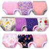 imageBIG ELEPHANT Potty Training Underwear  10 Pack 100 Cotton Absorbent Unisex Toddler Pee Pants for Boys GirlsPink