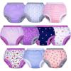 imageBIG ELEPHANT Toddler Training Pants Soft Cotton Absorbent Training Underwear for Baby Boys ampamp GirlsFloral Series 10 Pack