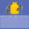 imageBIG ELEPHANT 3 Pack Kids Rash Guard Swim Shirt UPF 50 Long Sleeve Rashguard Swimwear Surf Tops Sun Protection for Boys GirlsYellow Dinosaur