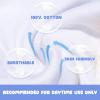 imageBIG ELEPHANT Baby Side Button Training Pants Reusable Snaps on 100 Cotton Training Underwear for Toddler 2 Years  4 YearsGreen 6 Pack
