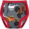 imageBIG ELEPHANT Baby Side Button Training Pants Reusable Snaps on 100 Cotton Training Underwear for Toddler 2 Years  4 YearsRed Car 6 Pack