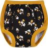 imageBIG ELEPHANT Baby Side Button Training Pants Reusable Snaps on 100 Cotton Training Underwear for Toddler 2 Years  4 YearsYellow 6 Pack