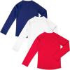 Navy Blue/Red/White