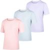 Light Purple+milky Blue+light Pink