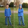 imageBIG ELEPHANT 2 Pack Boys Athletic Hoodie Mesh Moisture Wicking Active Performance Long Sleeve T Shirt Quick Dry Fit PulloverNavy BlueSky Blue