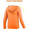 imageBIG ELEPHANT 2 Pack Boys Athletic Hoodie Mesh Moisture Wicking Active Performance Long Sleeve T Shirt Quick Dry Fit PulloverOrangeLight Gray