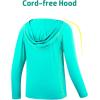 imageBIG ELEPHANT 2 Pack Boys Athletic Hoodie Mesh Moisture Wicking Active Performance Long Sleeve T Shirt Quick Dry Fit PulloverTurquoise GreenSky Blue