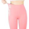 imageBIG ELEPHANT 4 Packs Girls Athletic Bike Shorts Dance Yoga Running Soccer Kids Compression Shorts with PocketsLight Pink  Dark Lichen Green  Dark Gray  Bleached White