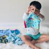 imageBIG ELEPHANT Boys Boxer Briefs 10Pack Toddler 100 Cotton Dinosaur Print Underwear Soft and Breathable Sizes 3T10YBlue Dinosaur