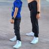 imageBIG ELEPHANT Girls Quick Dry Active Athletic Joggers Kids Pullon Lounge Joggers with PocketBlack