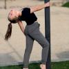 imageBIG ELEPHANT Girls Quick Dry Active Athletic Joggers Kids Pullon Lounge Joggers with PocketDark Grey
