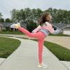 imageBIG ELEPHANT Girls Quick Dry Active Athletic Joggers Kids Pullon Lounge Joggers with PocketSet3