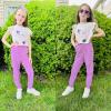 imageBIG ELEPHANT Girls Quick Dry Active Athletic Joggers Kids Pullon Lounge Joggers with PocketSet3