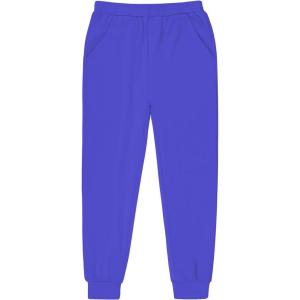imageBIG ELEPHANT Girls Quick Dry Active Athletic Joggers Kids Pullon Lounge Joggers with PocketNavy Blue