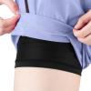 imageBIG ELEPHANT 3 Pcs Girls Athletic Shorts with Liner Quick Dry Sports Shorts with Zipper Pockets for Running Soccer CyclingNavy Bluebluepurple