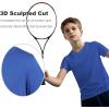 imageBIG ELEPHANT 4 Pack Boys Athletic Short TShirts UPF 50 Sun Protection Rash Guard Shirts QuickDryMoistureWickingBlackRedGrayNavy Blue