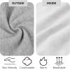 imageBIG ELEPHANT Boys Crewneck Sweatshirt Youth Fleece Sweatshirts Long Sleeve Basic Pullover Soft Warm Thin Fleece for KidsLight Gray