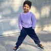 imageBIG ELEPHANT Boys Girls Fleece Lined Sweatpants Youth Soft Cotton Athletic Jogger Kids Basic Active Pants with PocketsNavy Blue With Light Gray 2 Pack