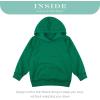 imageBIG ELEPHANT Boys Hooded Sweatshirt Fleece Pullover Hoodies Long Sleeve Warm Hoodie Sweatshirts with Pocket for KidsGreen