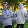 imageBIG ELEPHANT Boys Hooded Sweatshirt Fleece Pullover Hoodies Long Sleeve Warm Hoodie Sweatshirts with Pocket for KidsLight Gray