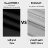 imageBIG ELEPHANT Girls Flare Leggings with Side Pockets ampamp Elastic Waistband  Athletic Pants for Active KidsBlack