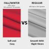 imageBIG ELEPHANT Girls Flare Leggings with Side Pockets ampamp Elastic Waistband  Athletic Pants for Active KidsRed