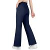 imageBIG ELEPHANT Girls Flare Leggings with Side Pockets ampamp Elastic Waistband  Athletic Pants for Active KidsRoyal Blue