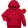 imageBIG ELEPHANT Boys Hooded Sweatshirt Fleece Pullover Hoodies Long Sleeve Warm Hoodie Sweatshirts with Pocket for KidsRed