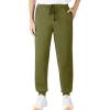 imageBIG ELEPHANT Boys Sweatpants with Zipper Pockets ampamp Drawstring Soft Kids Athletic Joggers PantsArmy Green