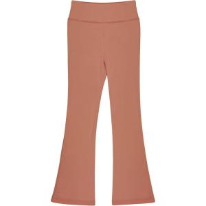 imageBIG ELEPHANT Girls Flare Leggings Kids Bell Bottoms High Waisted Bootcut Yoga Dance Flared PantsBrown