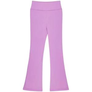 imageBIG ELEPHANT Girls Flare Leggings Kids Bell Bottoms High Waisted Bootcut Yoga Dance Flared PantsPurple
