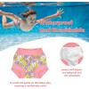 imageBIG ELEPHANT 2 Pcs Rash Guard Swim Diapers Sets for Unisex Baby Boys Girls Long Sleeve Swimsuit with UPF 50 Sun ProtectionOrangePurple
