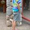 imageBIG ELEPHANT Kids Casual Shorts with Zipper Pockets and Drawsting Youth Boys Athletic Shorts for Running PlayingGrey