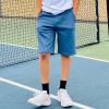 imageBIG ELEPHANT Kids Casual Shorts with Zipper Pockets and Drawsting Youth Boys Athletic Shorts for Running PlayingSet2
