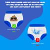 imageBIG ELEPHANT Baby Swim Diapers 36 Pack  Reusable Waterproof Diapers Soft Breathable Swimwear for Boys and GirlsBlue  Green