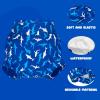 imageBIG ELEPHANT Baby Swim Diapers 3pcs Reusable Adjustable Washable Waterproof Swimming Diaper for Boys and Girls 6Months  5 YearsBlue