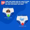 imageBIG ELEPHANT Baby Swim Diapers 3pcs Reusable Adjustable Washable Waterproof Swimming Diaper for Boys and Girls 6Months  5 YearsBlue